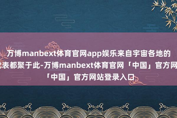 万博manbext体育官网app娱乐来自宇宙各地的27位陆配代表都聚于此-万博manbext体育官网「中国」官方网站登录入口